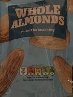 Whole almonds