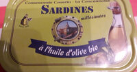 Sardines à l'huile d'olive bio millésimees