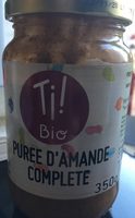 Puree d'amande complete