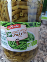 Haricots verts extra fins BIO