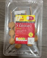 5 chicken satay