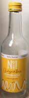 Gingembre kombucha légèrement pétillant avec du Curcuma