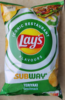 Lays Iconic Restaurant Flavors Subway Teriyaki