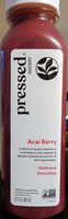 Acai Berry Wellness Smoothie