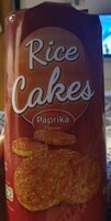 Rice Cakes with paprika flavour