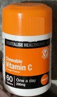 Chewable vitamin C