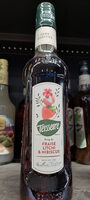 Sirop de fraise litchi et hibiscus