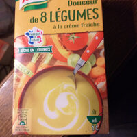 Douceur de 8 legumes à la crème fraîche