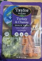 Turkey & Cheese snack pack