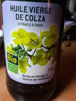 Huile vierge de colza