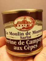 Terrine de campagne aux cèpes