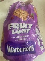 Fruit loaf with cinnamon and raisin