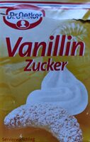 Vanillin Zucker