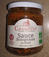 Sauce bolognaise au boeuf