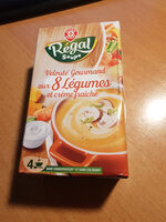 Velouté Gourmand aux 8 légumes et crème fraîche