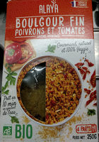 Boulgour fin poivrons et tomates