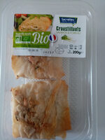 Croustillant saumon et poireau
