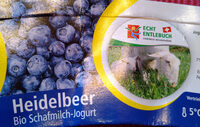 Heidelbeer Bio Schafmilch-Jogurt
