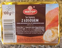 Ser topiony z łososiem