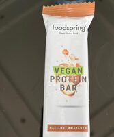 Protein bar vegan