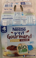 Nestlé p'tit gourmand banane cacao