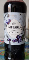 Sirop de Myrtille