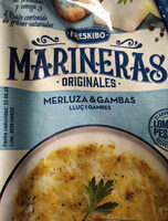 Marineras merluza y gambas