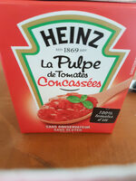 La pulpe de tomates concassées