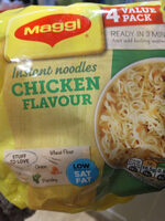 Instant noodles chicken flavour