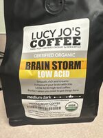 Brain Storm Low Acid Whole Bean Coffee