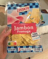 Ravioli jambon fromage