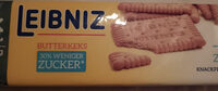 Leibniz Butterkeks 30% weniger Zucker