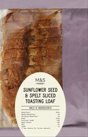Sunflower Seed And Spelt Sliced Toasting Loaf