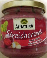 Streichcreme Rote Bete Meerrettich