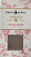 Amandes grillées au chocolat au lait