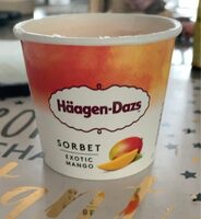 Sorbet exotic mango