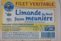 Limande du Nord façon meunière. Filet véritable.