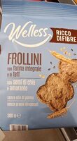 Wellness frollini con farina integrale