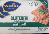 Wasa glutenfri laktosfri naturell