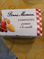 Comportée pommes à la cannelles