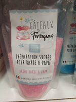 Préparation pour barbe à papa