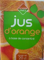 Jus d'orange