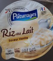 Riz au lait Saveur Vanille