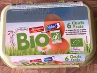 6 oeufs frais