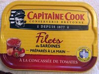 Filets de sardines a la concassée de tomates