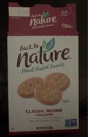 Classic round crackers