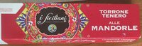 Torrone tenero alle mandorle