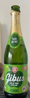 Jus de pomme petillant
