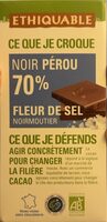 Chocolat noir 70% fleur de sel