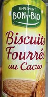 Biscuit fourres cacao